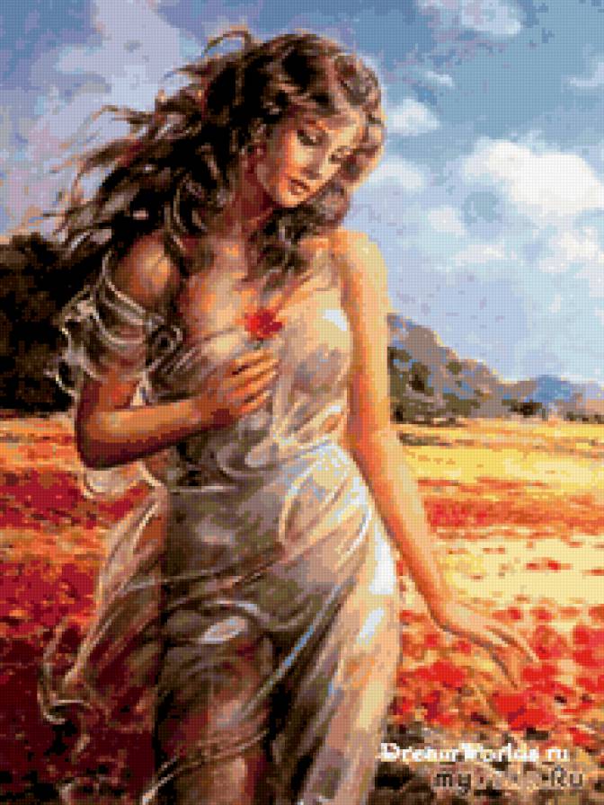 Персефона - богиня, фентези, девушка - предпросмотр
