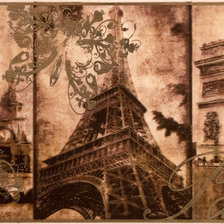 Оригинал схемы вышивки «Париж» (№367832)