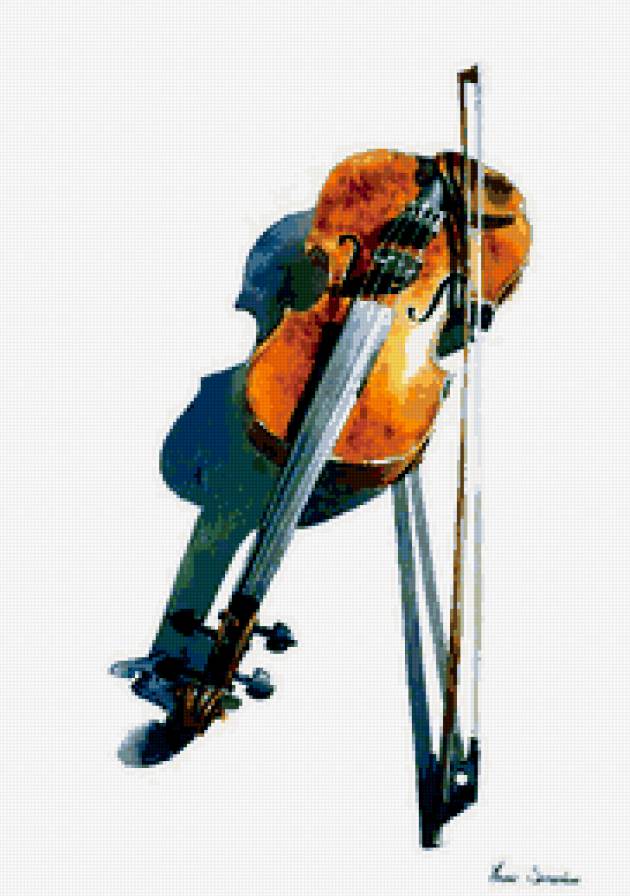 скрипка - музыкант, музыка, ноты, скрипка - предпросмотр