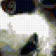 Предпросмотр схемы вышивки «панды» (№368274)