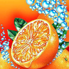 Оригинал схемы вышивки «апельсин» (№371389)