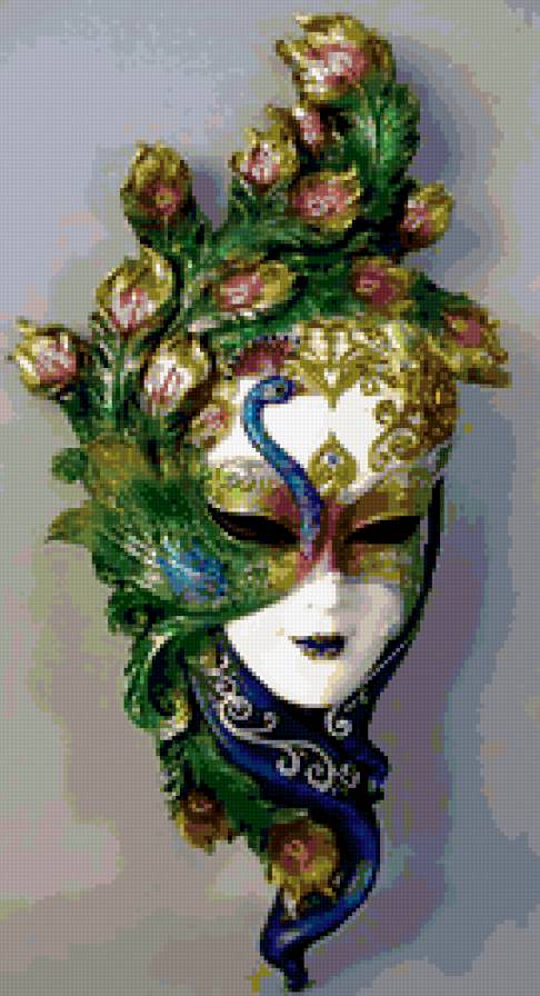 маска - праздник, венеция, люди, маски, веселье, карнавал - предпросмотр