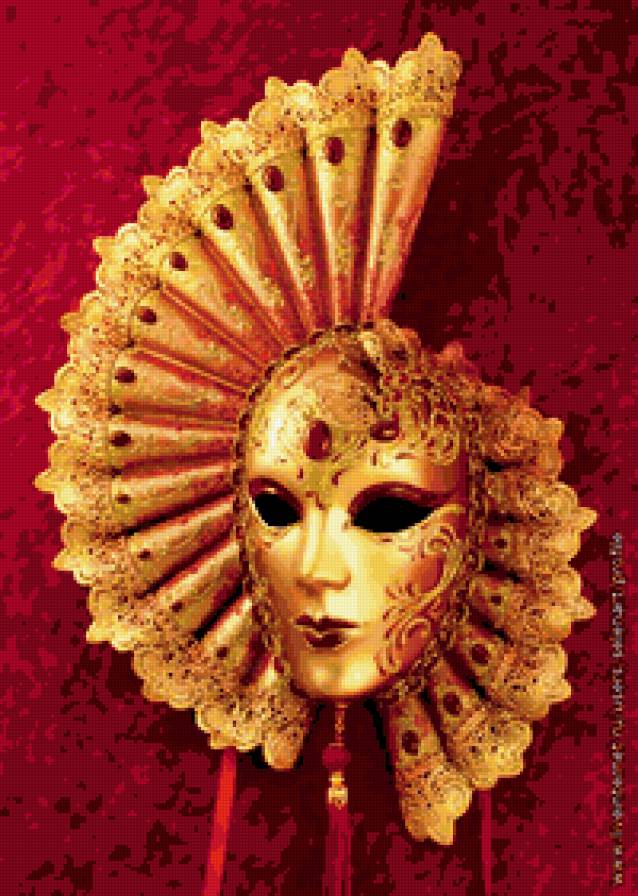 маска - венеция, карнавал, веселье, праздник, маски, люди - предпросмотр