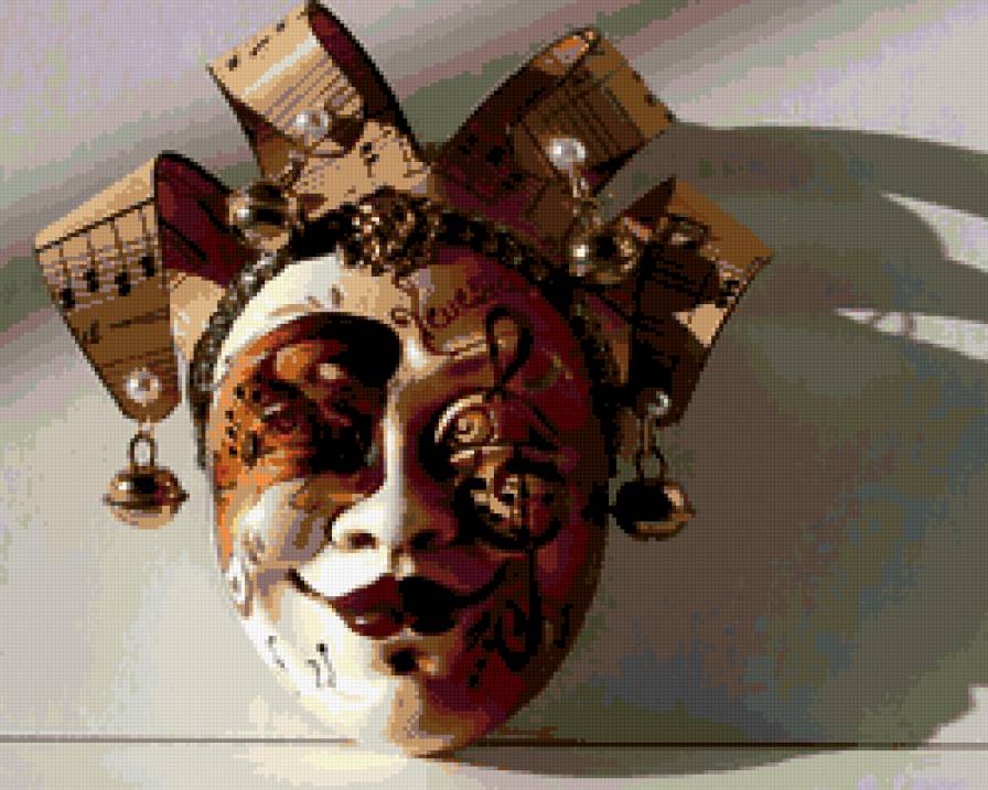 маска - веселье, праздник, венеция, карнавал, маски, люди - предпросмотр