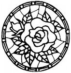 Оригинал схемы вышивки «роза» (№375003)