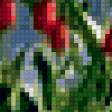Предпросмотр схемы вышивки «тюльпаны в снегу» (№377704)