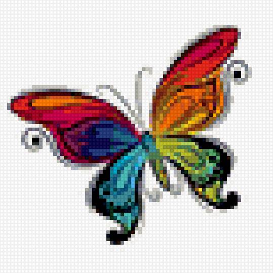 Бабочка - бабочка, насекомое, красота - предпросмотр