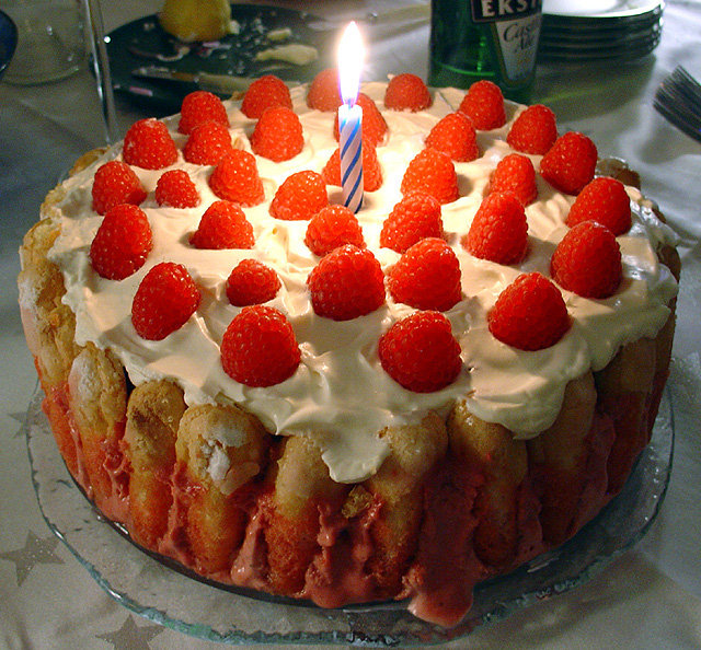 сднем рождения - день рождения, тортик, праздник - оригинал