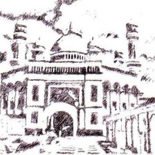 Оригинал схемы вышивки «Мечеть» (№380599)