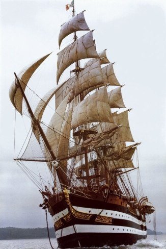 Парусник - корабль, парусник, море - оригинал