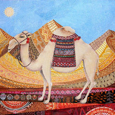 Схема вышивки «верблюд»