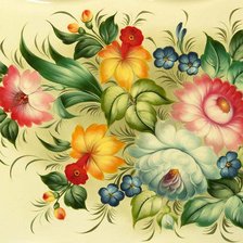 Оригинал схемы вышивки «цветочное панно» (№383404)