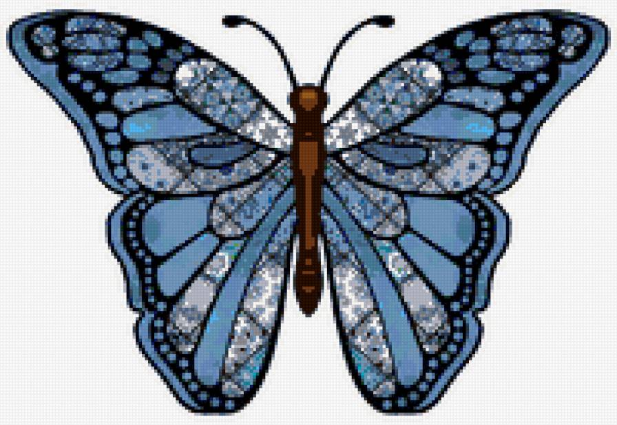 бабочка - природа, красота, насекомые, бабочка - предпросмотр