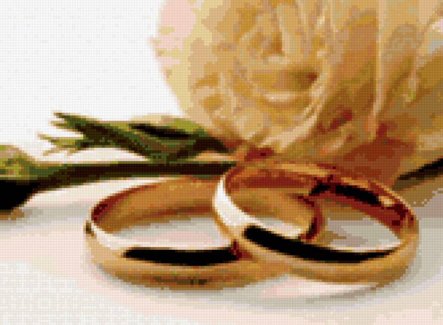 свадьба - кольца, роза, свадьба - предпросмотр
