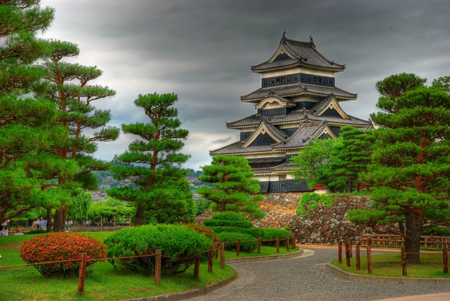 японский храм - оригинал