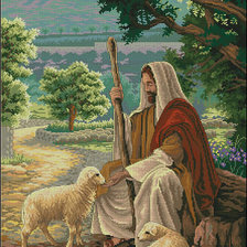 Схема вышивки «пастух»