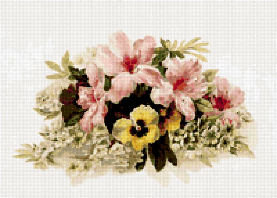 букет с лилиями - букет, цветы - предпросмотр