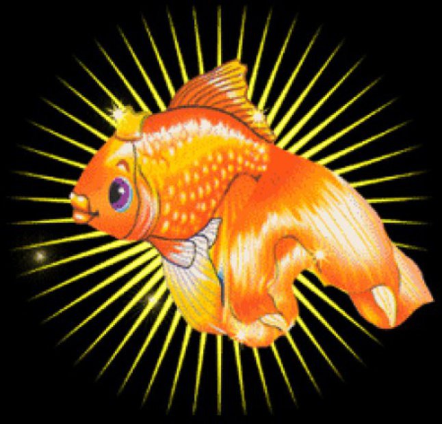 рыбка золотая - оригинал