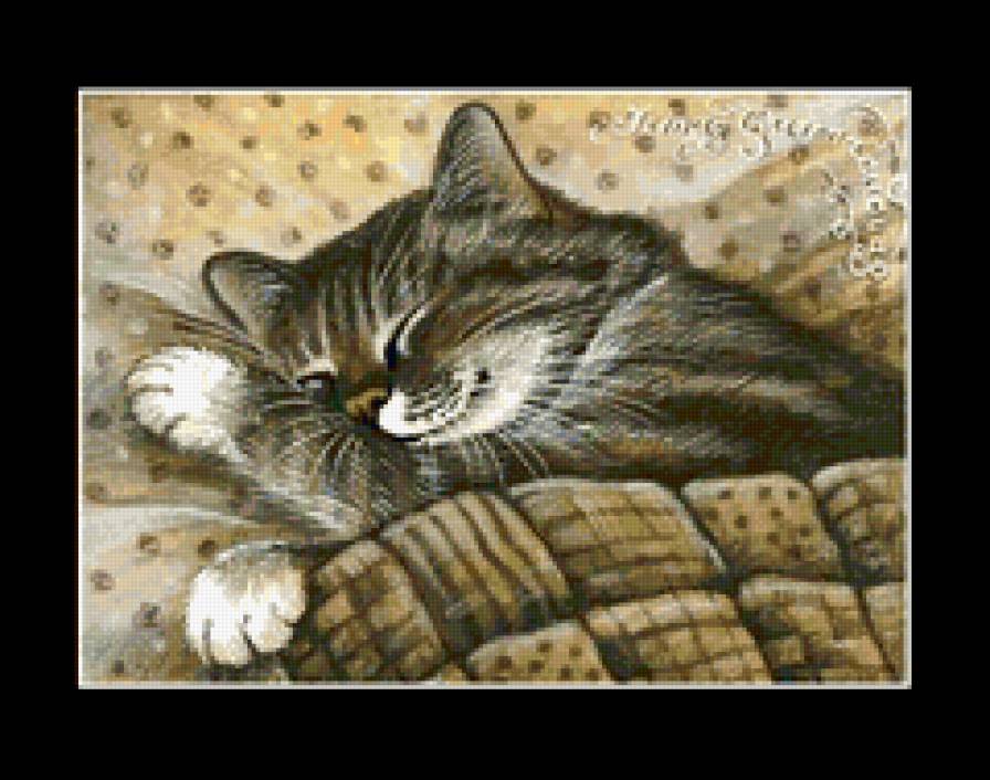 Кошки И.Гармашовой - кот - предпросмотр