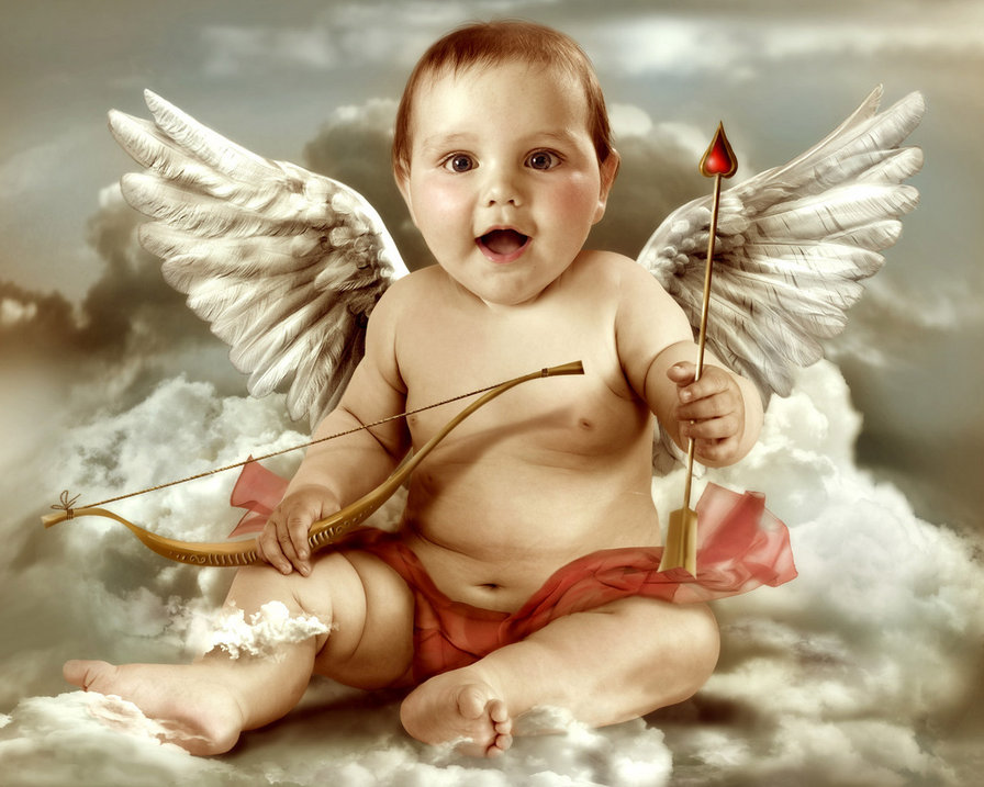 ангелочек - малыш, ангел, дети - оригинал
