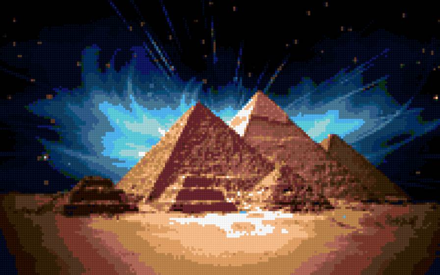 египетские пирамиды - пирамиды - предпросмотр