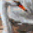 Предпросмотр схемы вышивки «Живопись на бересте Лебеди» (№398110)