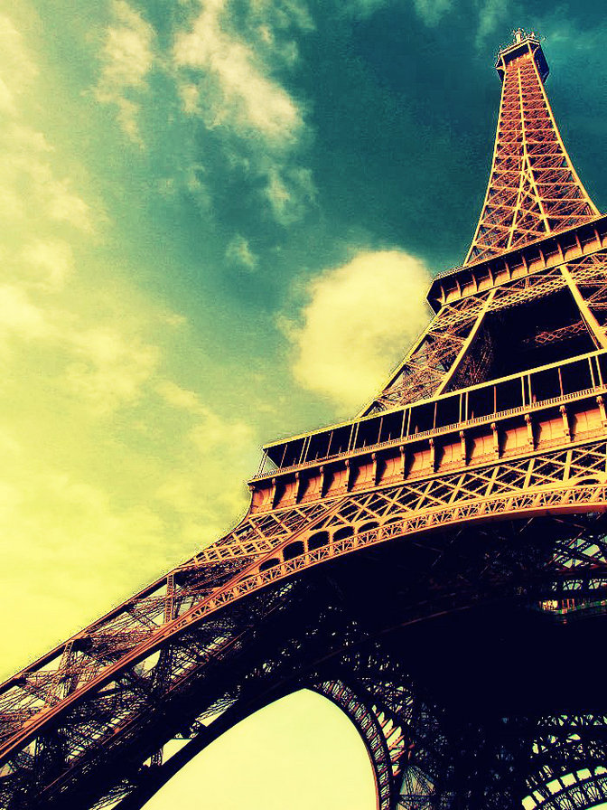 Париж - париж, эйфелева башня - оригинал
