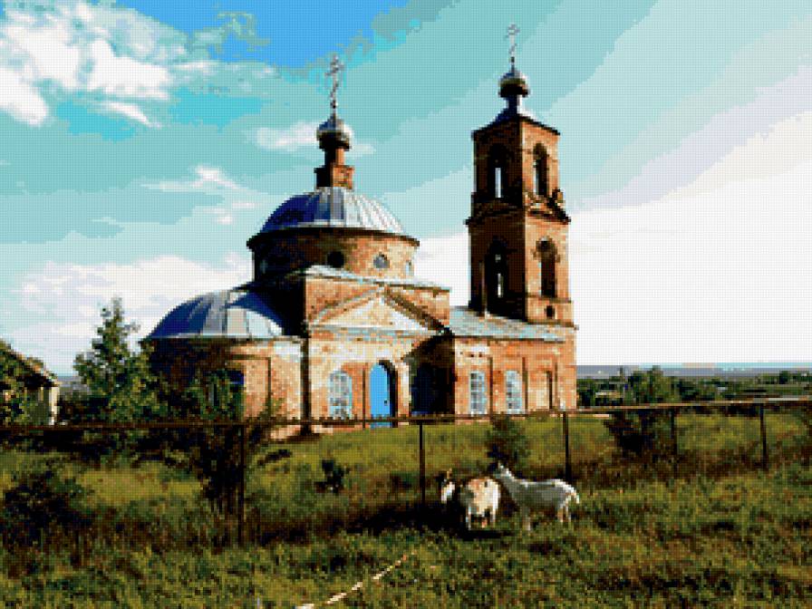 Церковь в Можарках - предпросмотр