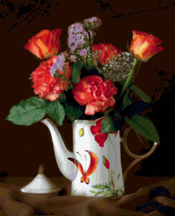 Цветы от Юлии Овчинниковой - цветы, натюрморт, букет - предпросмотр
