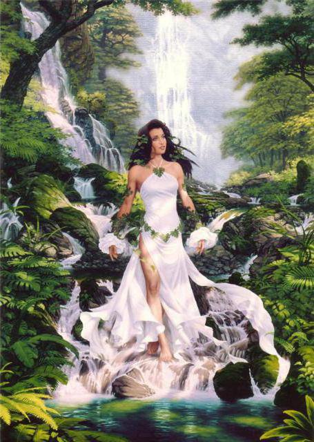 Богиня Леса - природа, девушка - оригинал