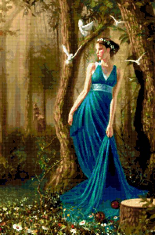 Персефона - богиня подземного мира(мира Аида) - богиня, девушка - предпросмотр