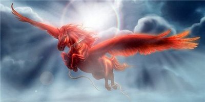 Крылатая мечта - лошадь, фантазии - оригинал