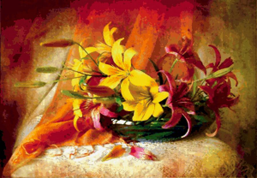 №404077 - автор ledzima, лилии, цветы, натюрморт - предпросмотр