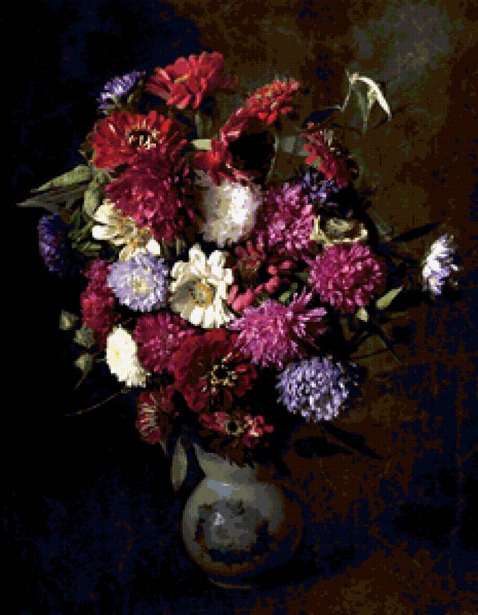 Цветы и натюрморты от Юлии Овчинниковой - живопись, натюрморт, цветы, букет - предпросмотр