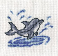 Дельфинчик - дельфин, волна - оригинал