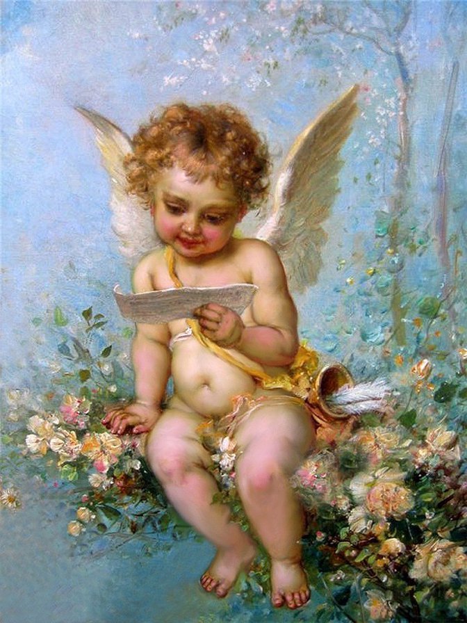 ангел - письмо, девочка, фея, сказка, ангел, мечта, крылья, ребенок - оригинал