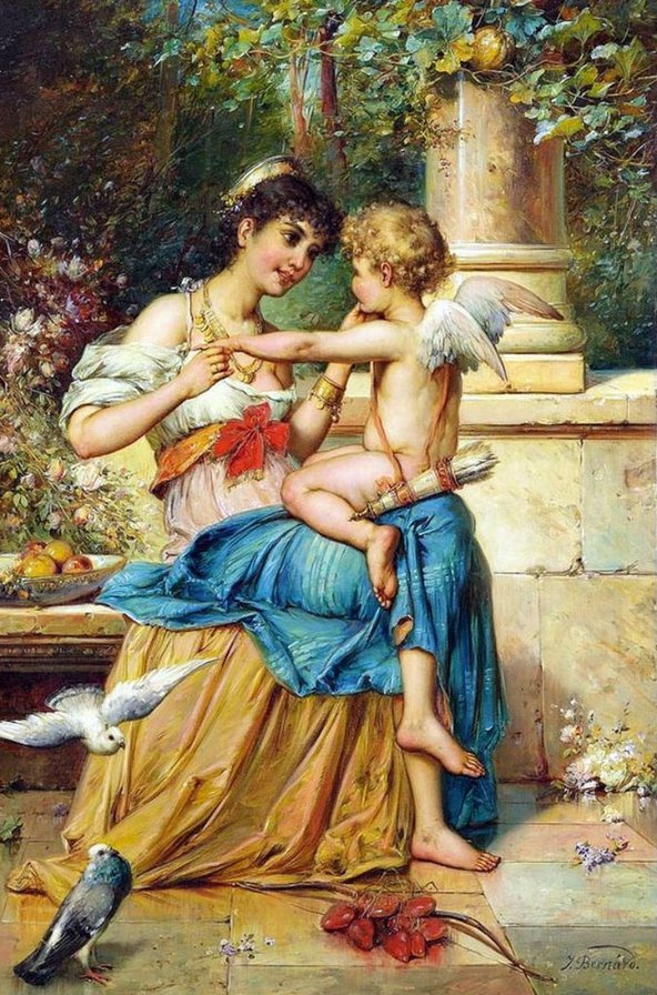 девушка и ангел - она, девушка, женщина, красавица, ангел, образ - оригинал