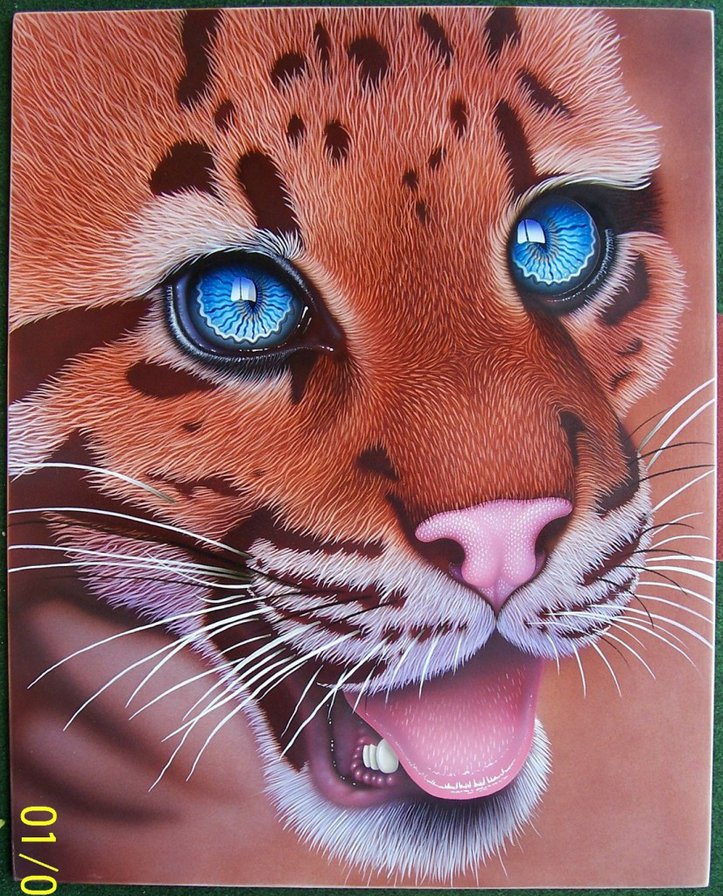 Серия "Большие кошки" - леопарды, животные, кошки - оригинал