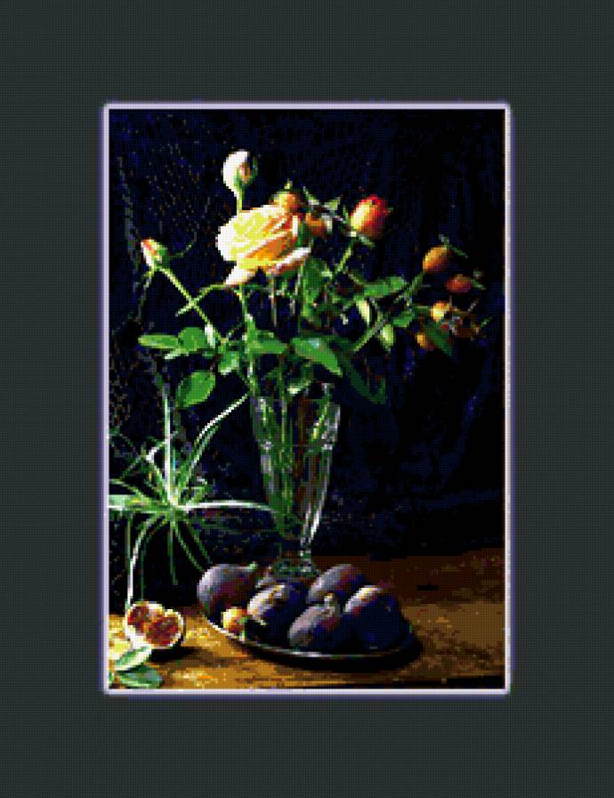 №408985 - букет, цветы, натюрморт, розы - предпросмотр