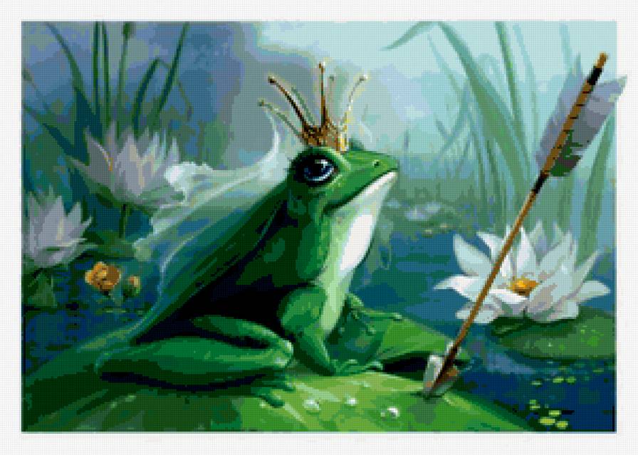 царевна-лягушка - лягушка, иллюстрации, наталья мотуз, сказки - предпросмотр