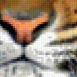 Предпросмотр схемы вышивки «тигр красавчик» (№411284)