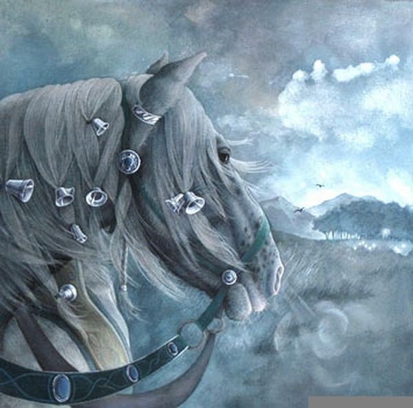 Серия "Кони" - кони, лошади, животные - оригинал