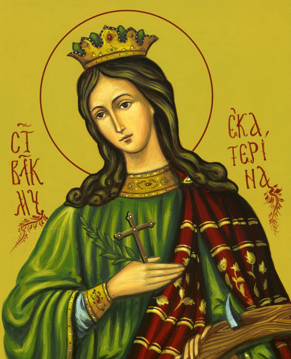 Св.великомученица Екатерина - икона - оригинал