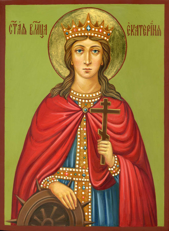 Св.Екатерина - икона - оригинал
