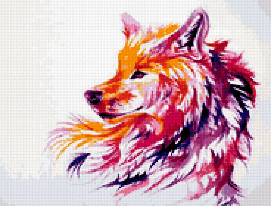 осенний волк - волк - предпросмотр