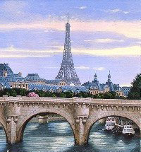 Эйфелева башня - эйфелева башня, франция, париж - оригинал