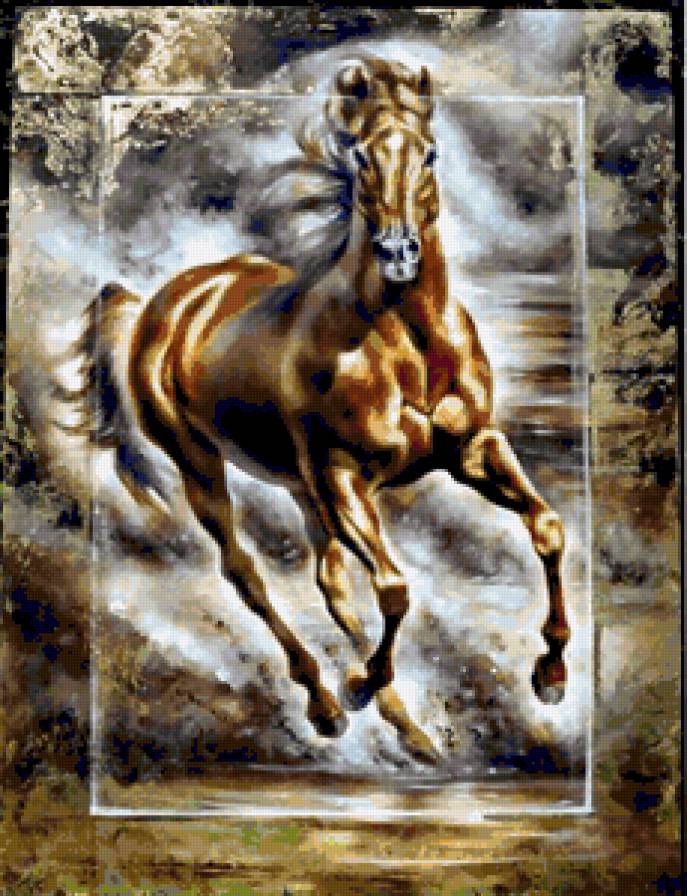 Серия "Кони" - кони, животные, лошади - предпросмотр