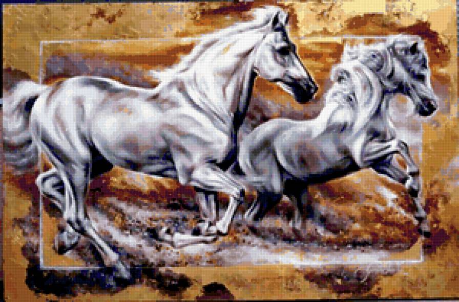 Серия "Кони" - лошади, кони, животные - предпросмотр