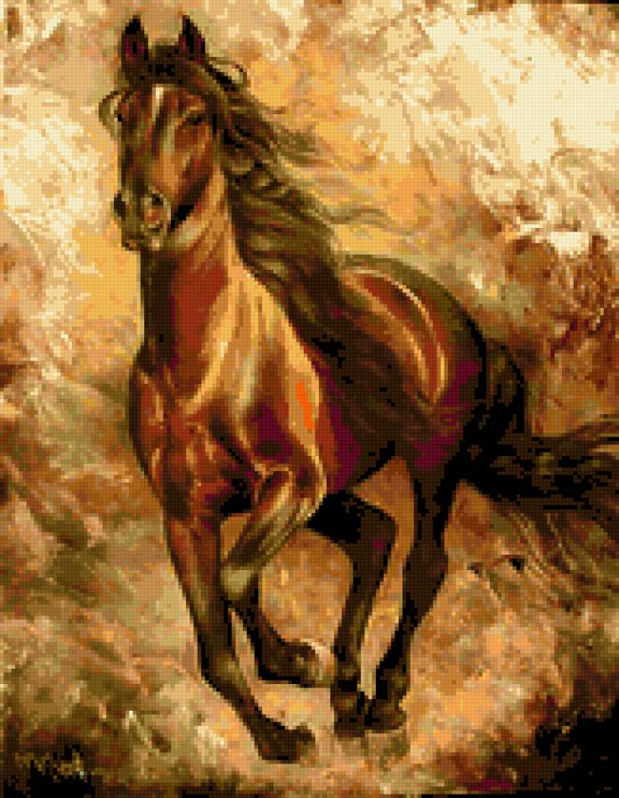 Бегущая лошадь (Брагинский) - предпросмотр