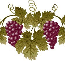 Оригинал схемы вышивки «виноградная лоза» (№422110)